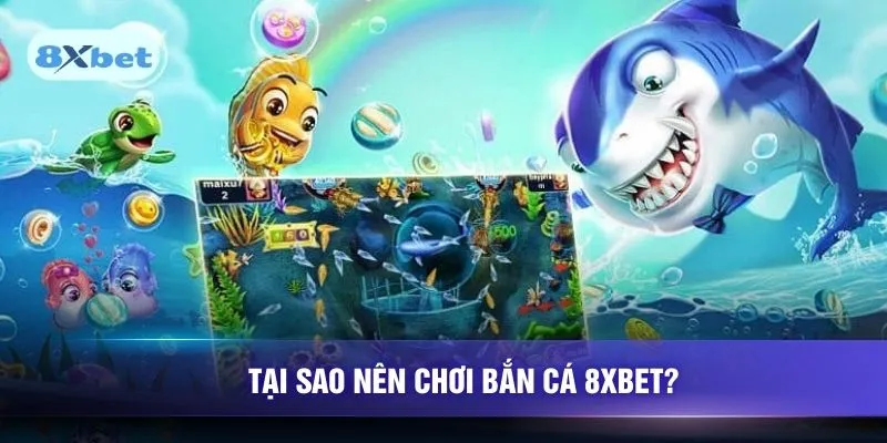 Tại sao nên chơi bắn cá 8XBET?