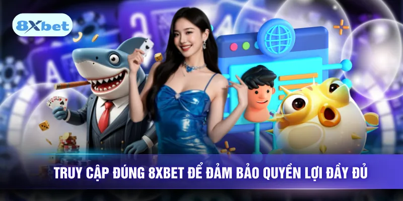 Truy cập đúng 8XBET để đảm bảo quyền lợi đầy đủ